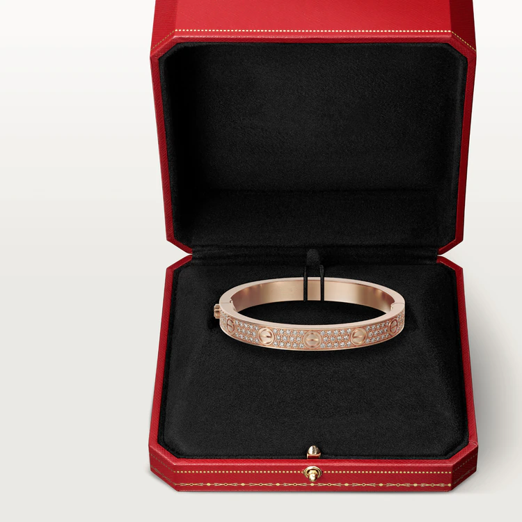 Bracelet Love Diamonds Paved Classic CR