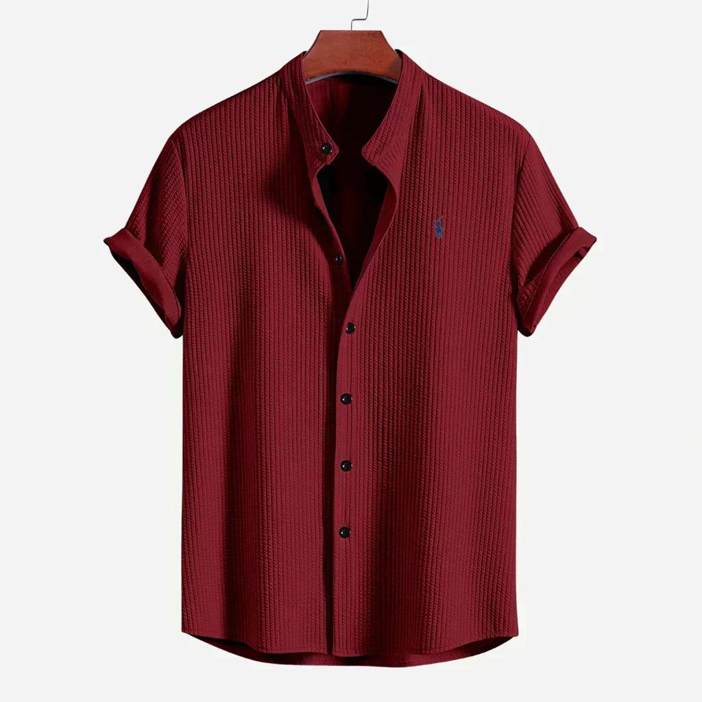 Ribbed T-Shirt for Men - RL Style & Comfort